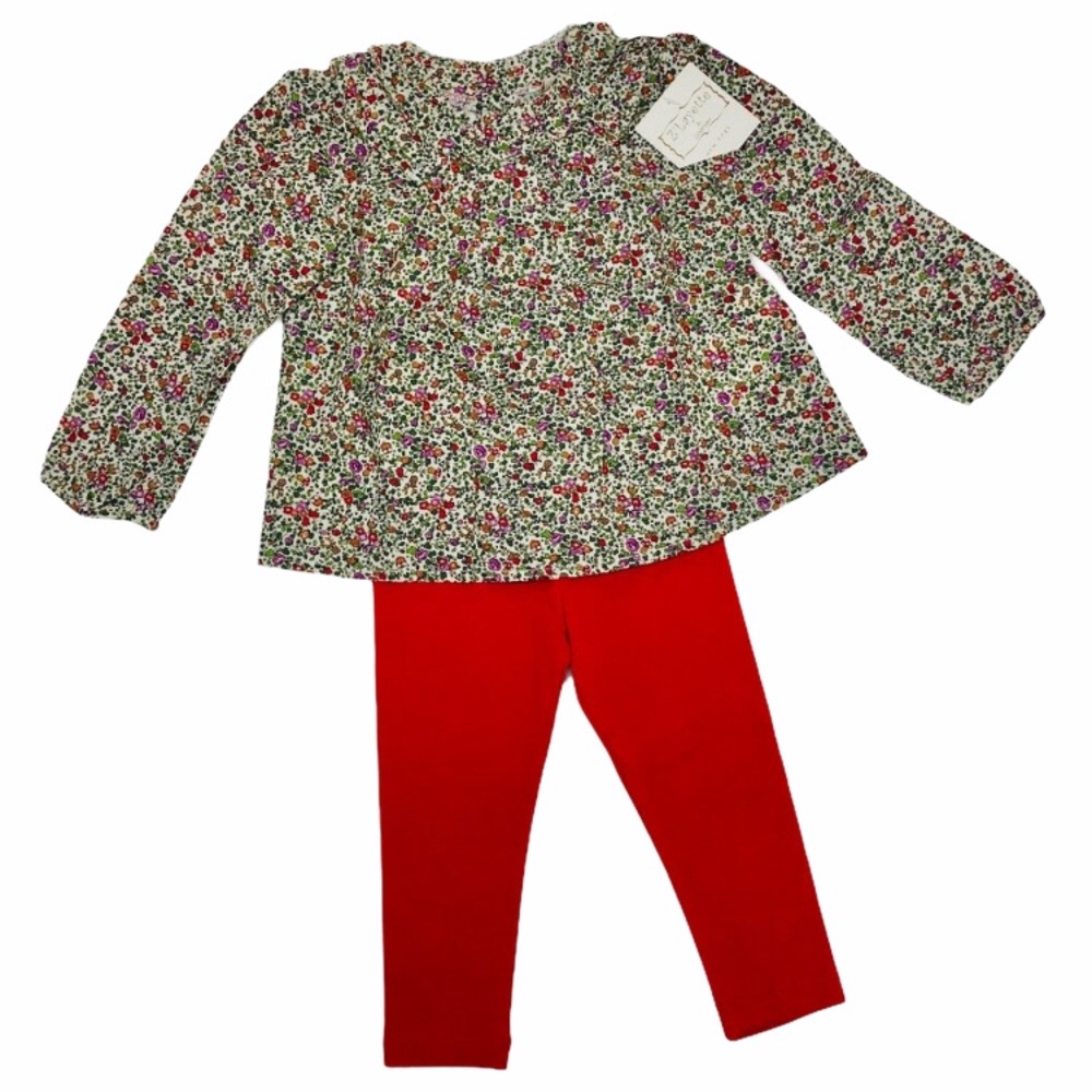 NEW Mayoral Cute Print Top & Legging 2 pc set